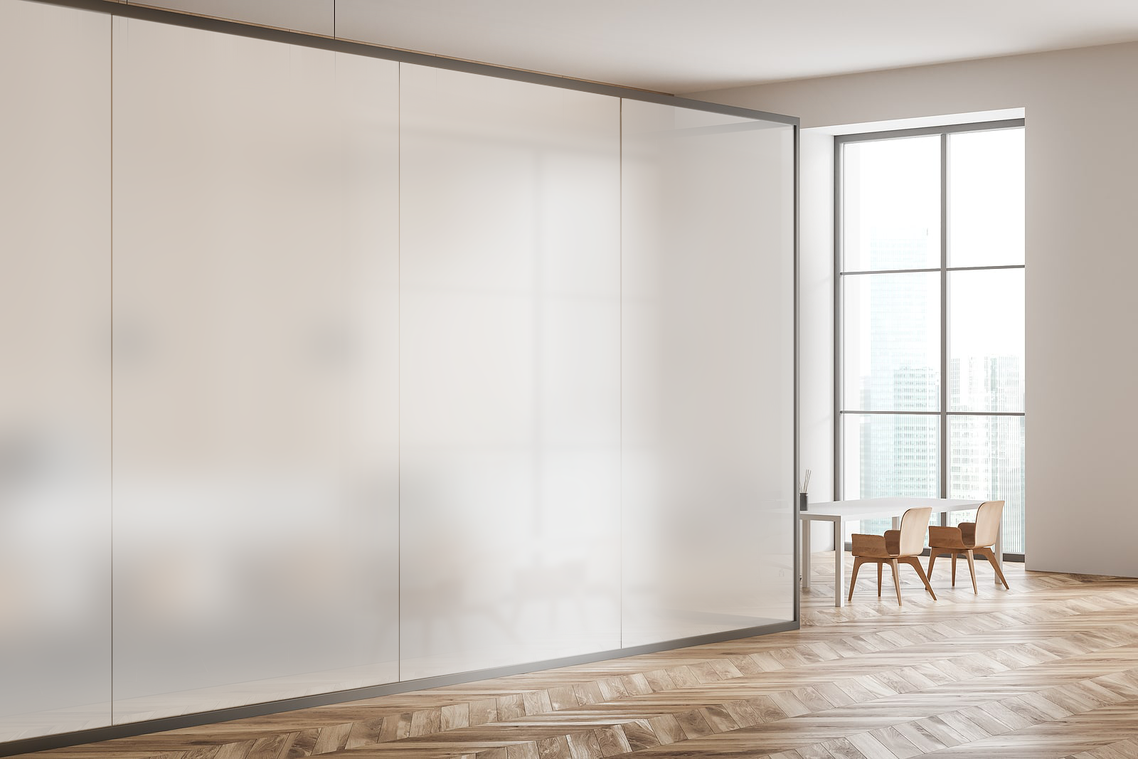 Sicheres Privates nicht durchsehbares Glas